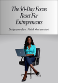 The 30-Day CEO Focus Reset Digital Planner